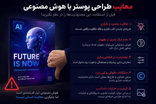 چرا استفاده از هوش مصنوعی در طراحی بنر و پوستر محبوب شده است؟